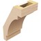 Ekena Millwork 5-inch W x 6-inch D x 10-inch H Merced Rough Cedar Woodgrain TimberThane Knee Brace, Primed BRCUR05X06X10MRCRCPR - alternate 6